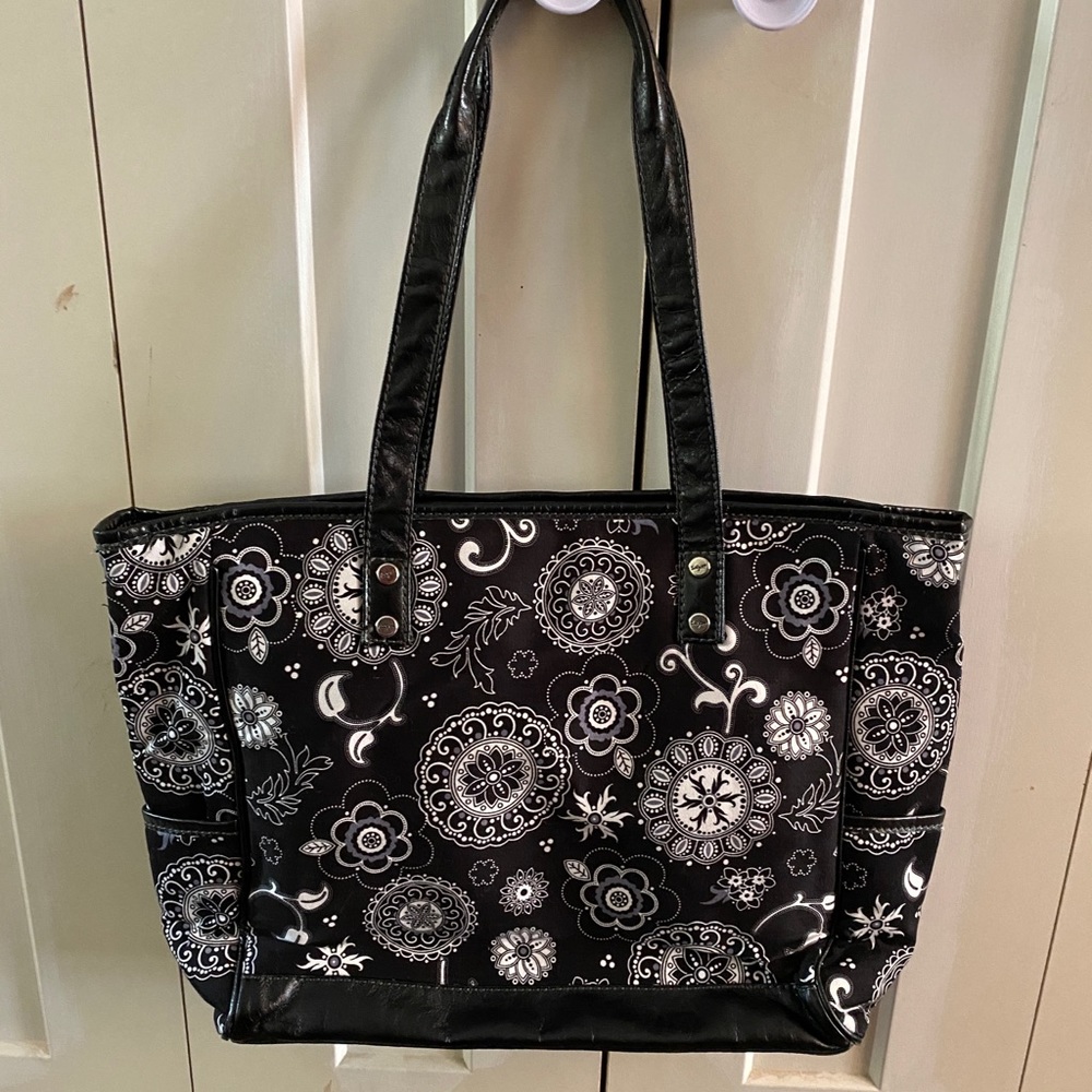 Thirty One Onyx Medallion Cindy Tote